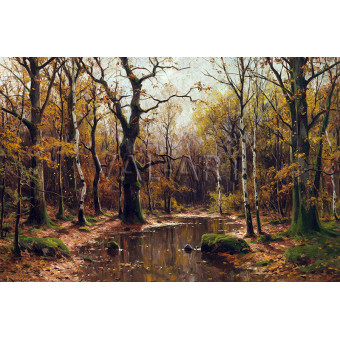 РЕПРОДУКЦИИ НА КАРТИНИ Есенна гора (1900)